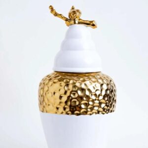 Golden Honeycomb temple jar