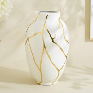 Glass Finished With Brass Touch Jar